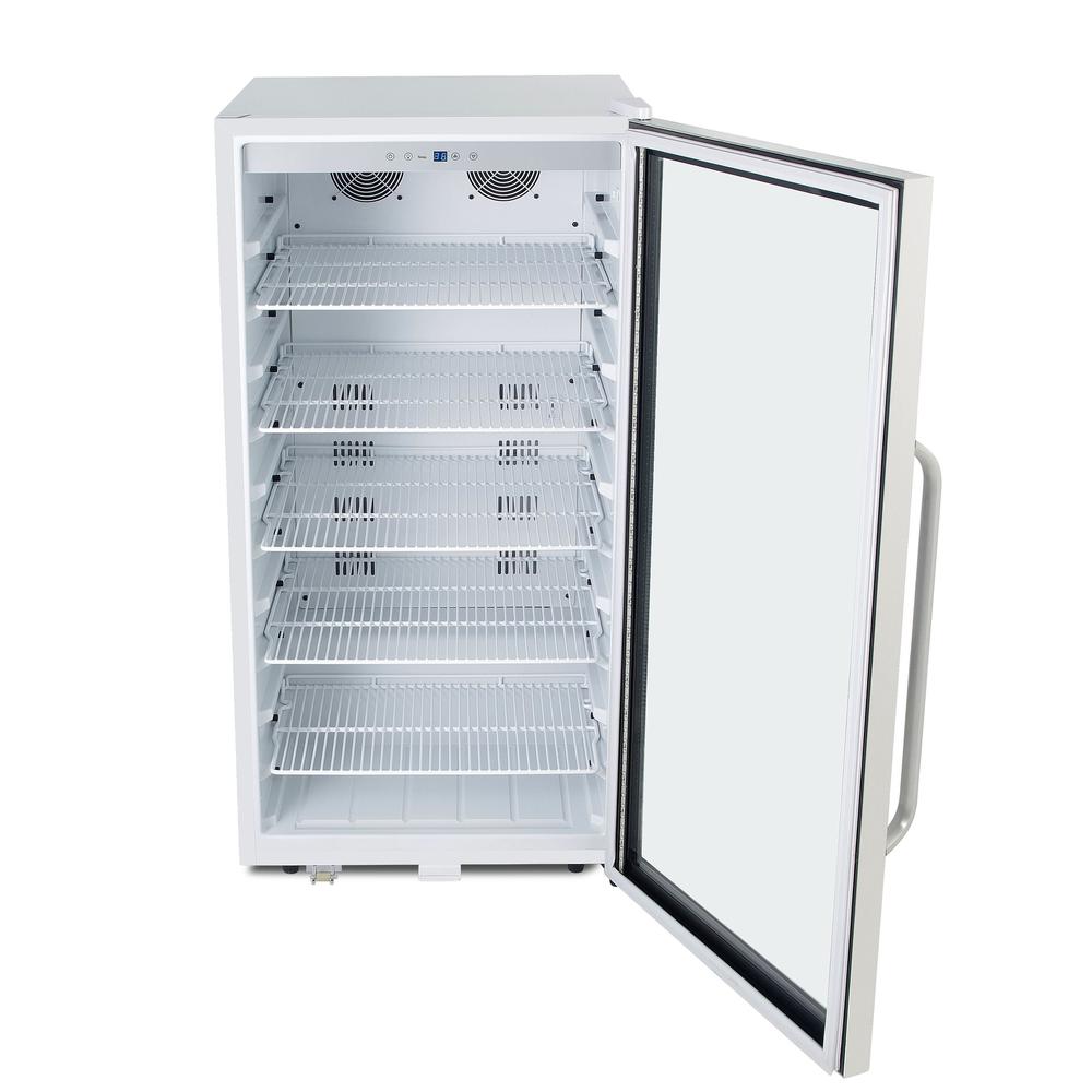 8.1 cu. ft. Stainless Steel Commercial Beverage Merchandiser Refrigerator. Picture 2