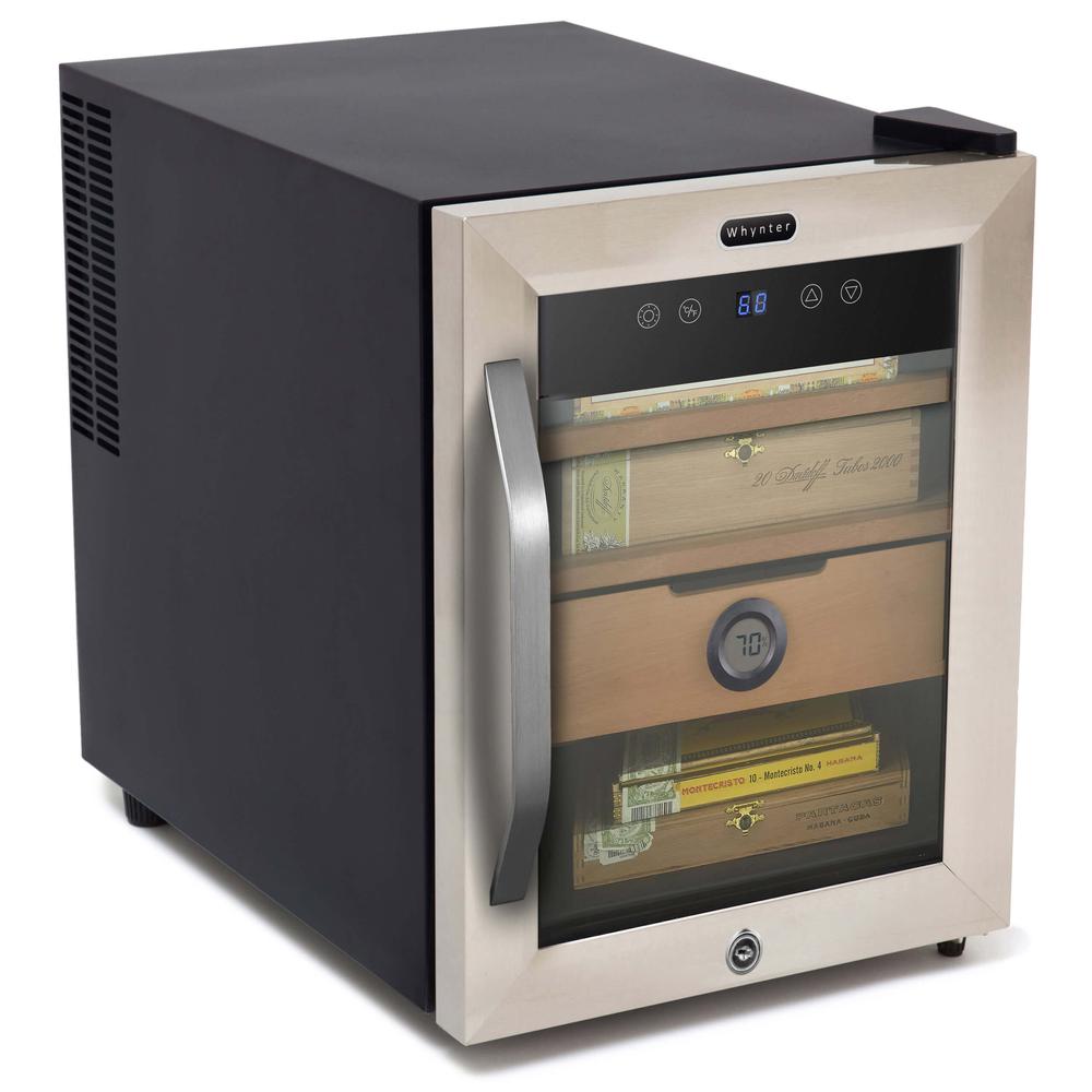 1.2 cu. ft. Stainless Steel Digital Control and Display Cigar Humidor. Picture 2