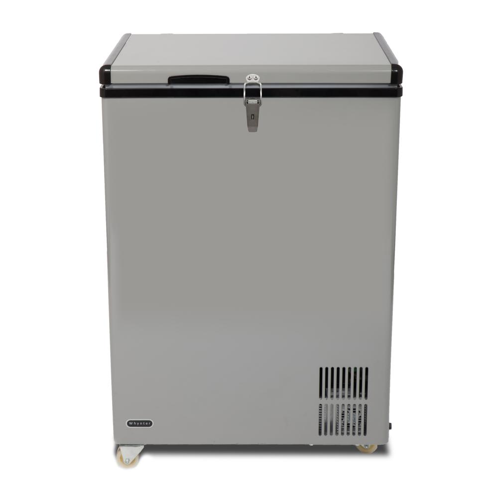 95 Quart Portable Wheeled Freezer with Door Alert and 12v Option. Picture 3