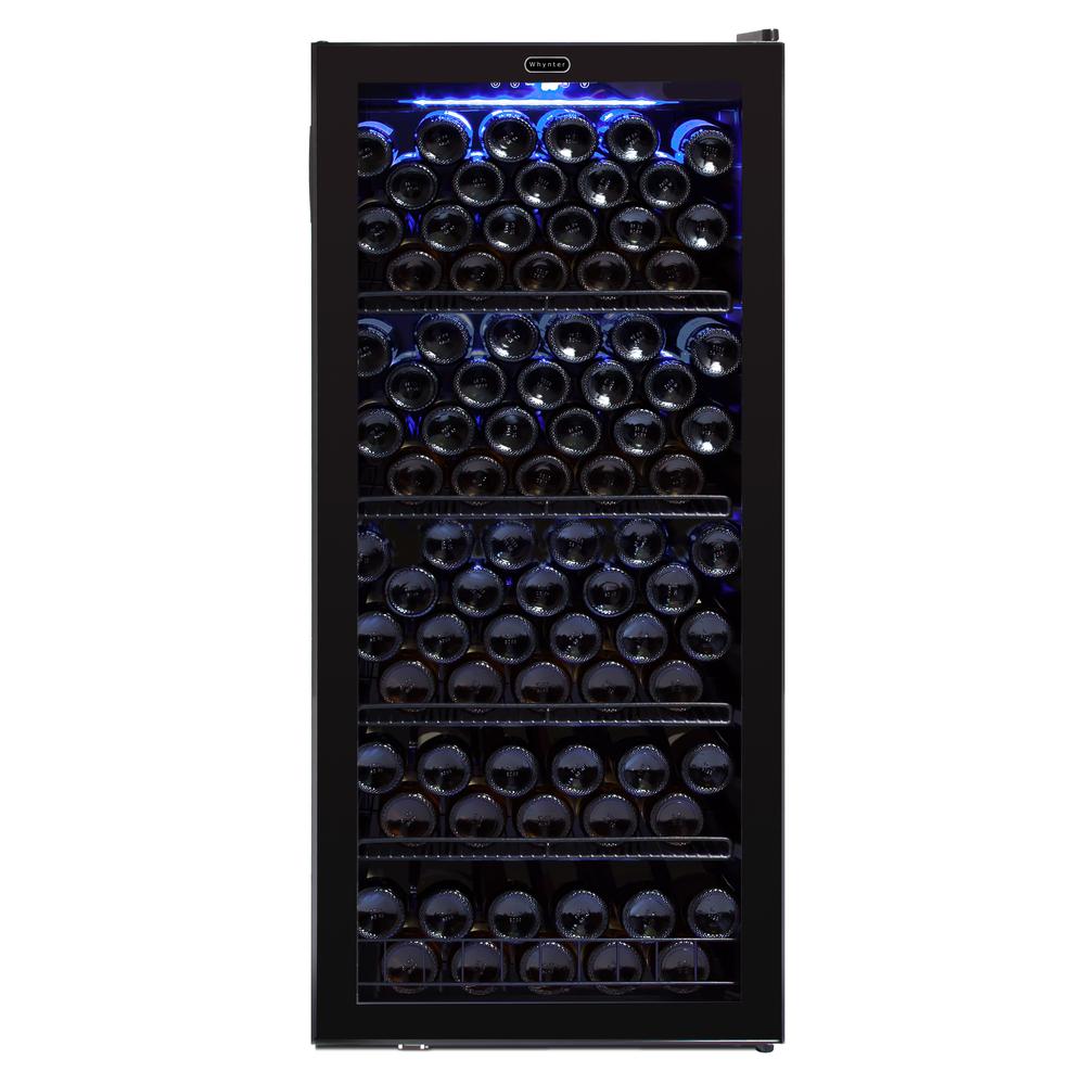 120 Bottle Freestanding Wine Cabinet Refrigerator. Picture 1