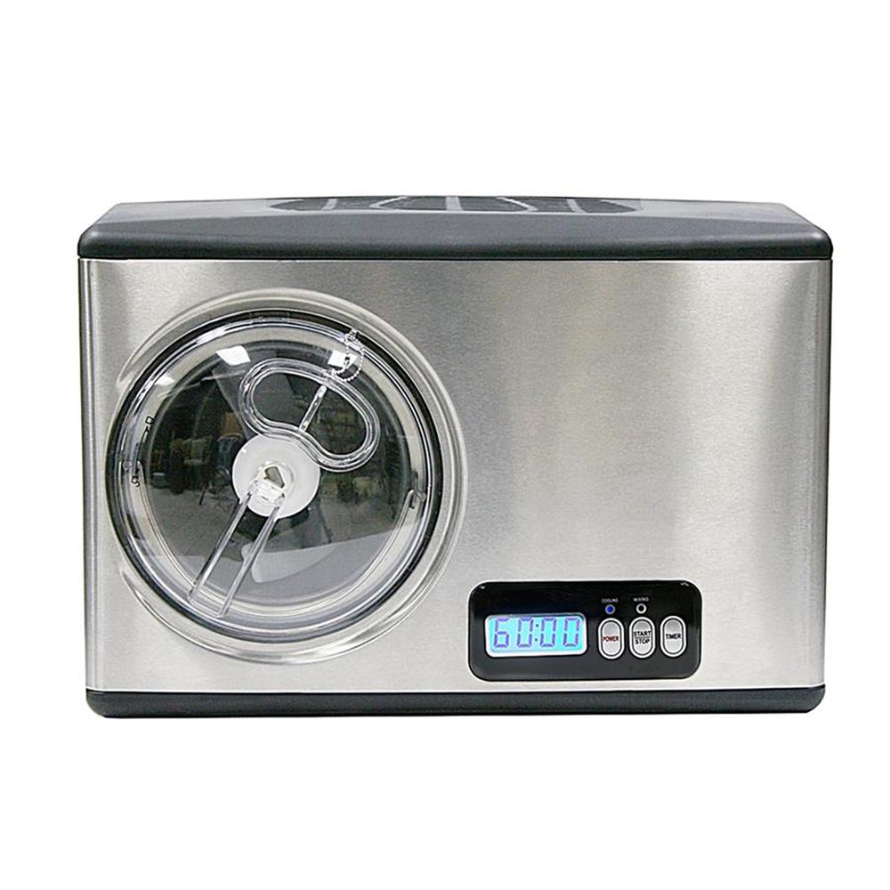 Ice Cream Maker - Stainless Steel. Picture 3