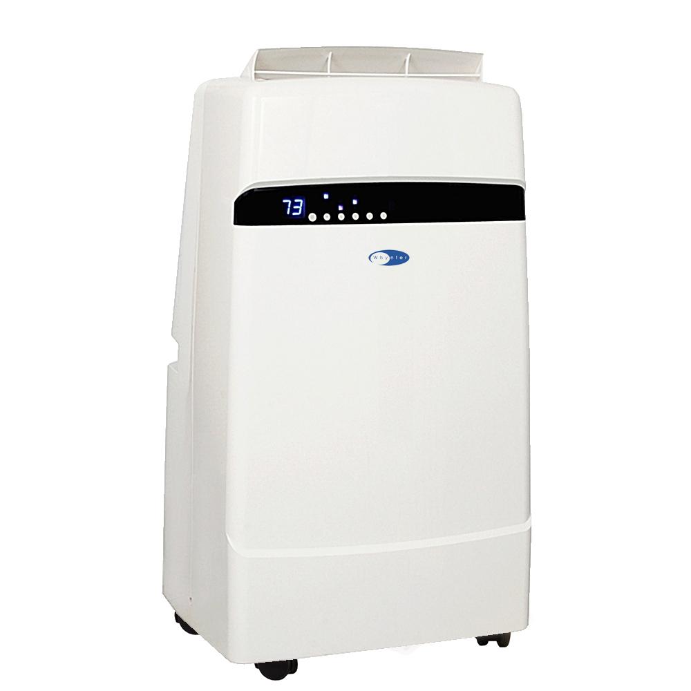 ECO-FRIENDLY 12000 BTU Dual Hose Portable Air Conditioner with Heater. Picture 1