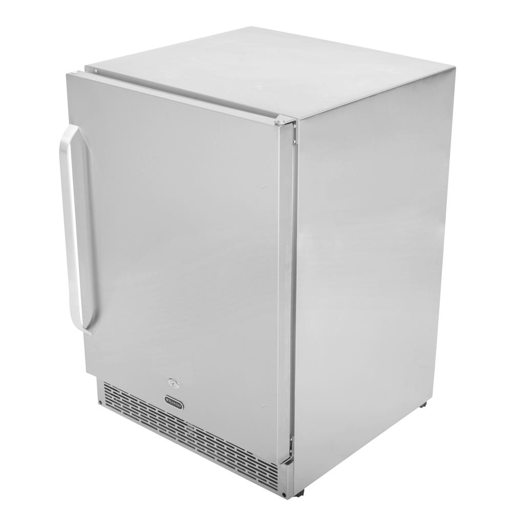 24" Built-in Outdoor 5.3 cu.ft. Beverage Refrigerator Cooler. Picture 3