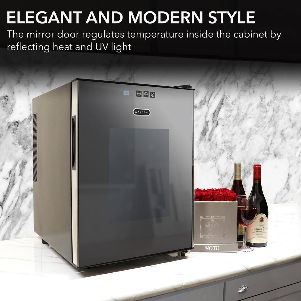 WC-201TD 20 Bottle Freestanding Thermoelectric Wine Cooler. Picture 6