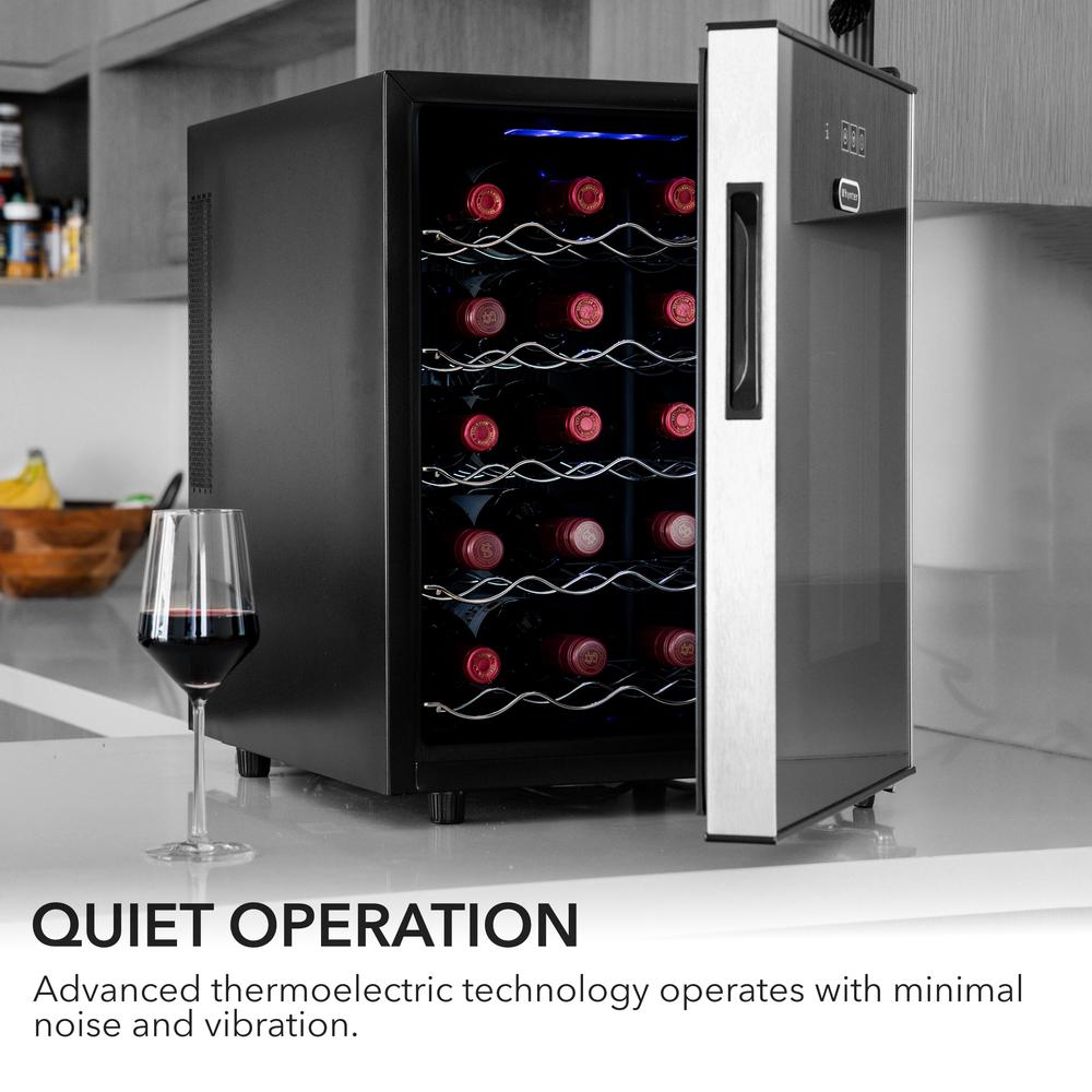 WC-201TD 20 Bottle Freestanding Thermoelectric Wine Cooler. Picture 3