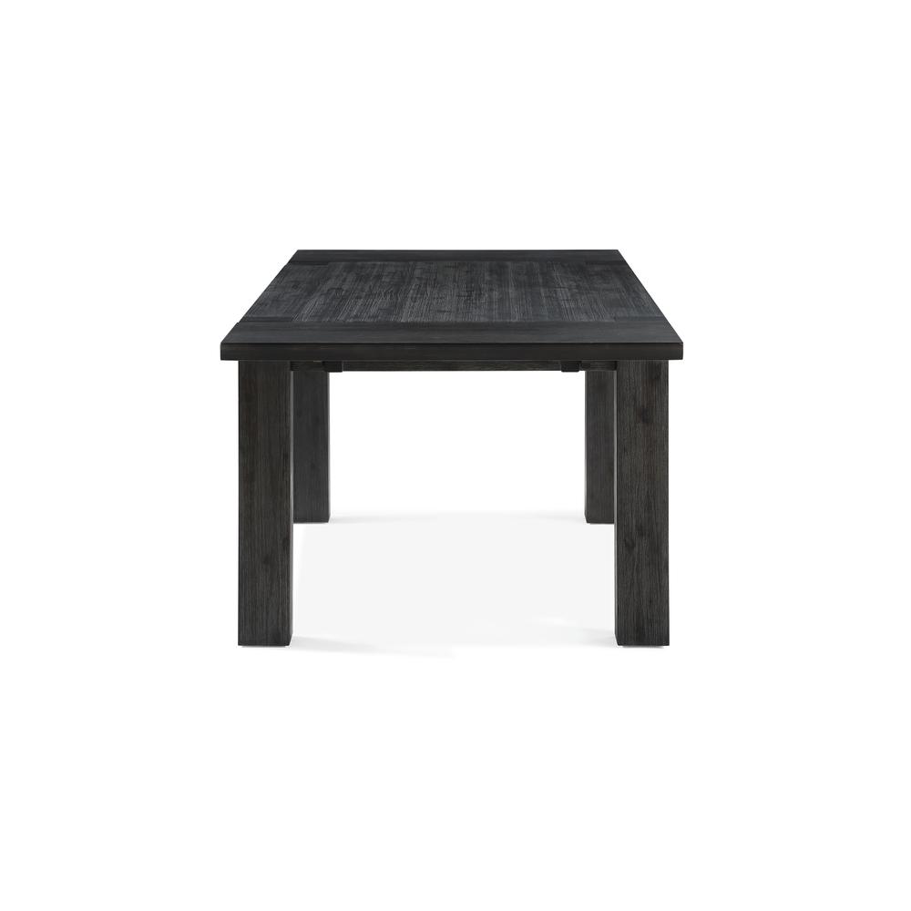 Meadow Solid Wood Rectangle Table in Graphite. Picture 10