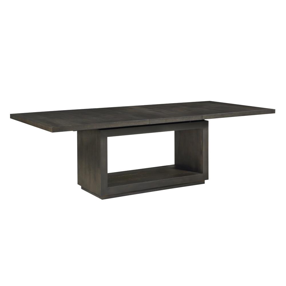 Oxford Rectangular Dining Table in Basalt Grey. Picture 4