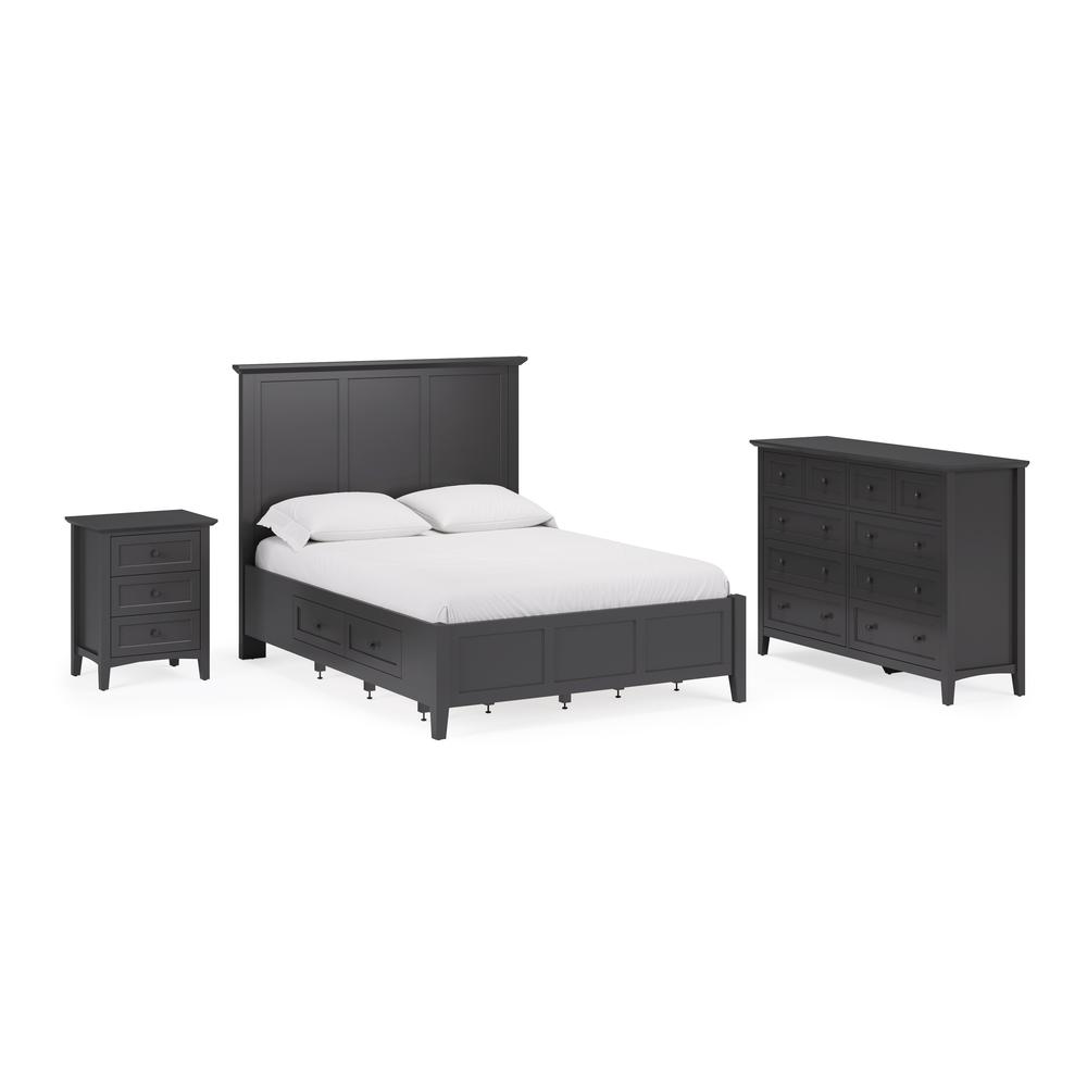 Grace Eight Drawer Dresser in Raven Black (2024). Picture 10