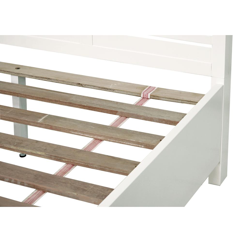Retreat Slatted Platform Bed in Snowfall. Picture 6