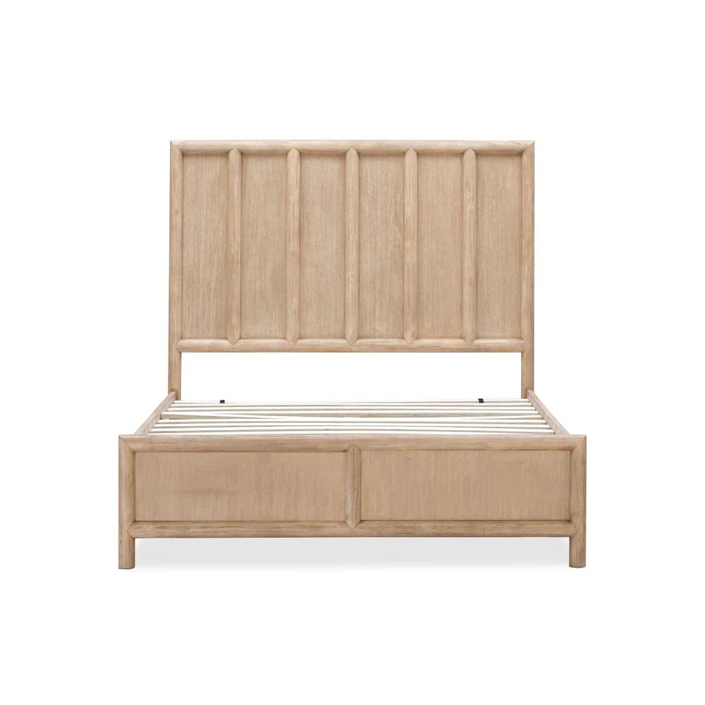 Dorsey Wooden Panel Bed in Granola. Picture 6