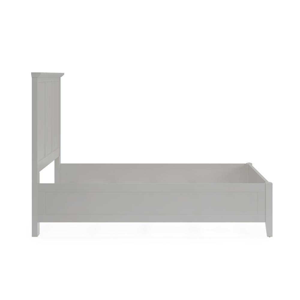 Grace Three Panel Bed in Elephant Grey. Picture 8