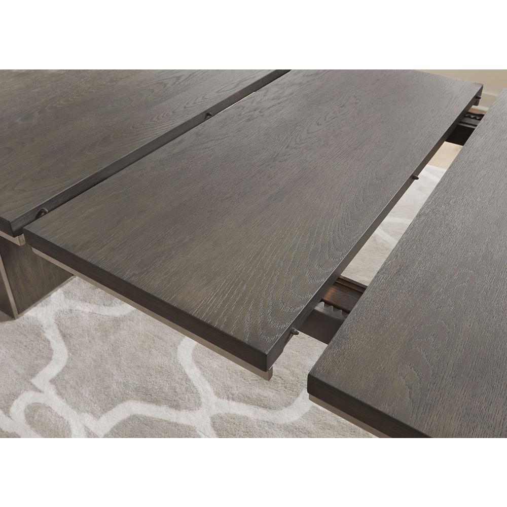 Plata Extension Dining Table in Thunder Grey. Picture 6