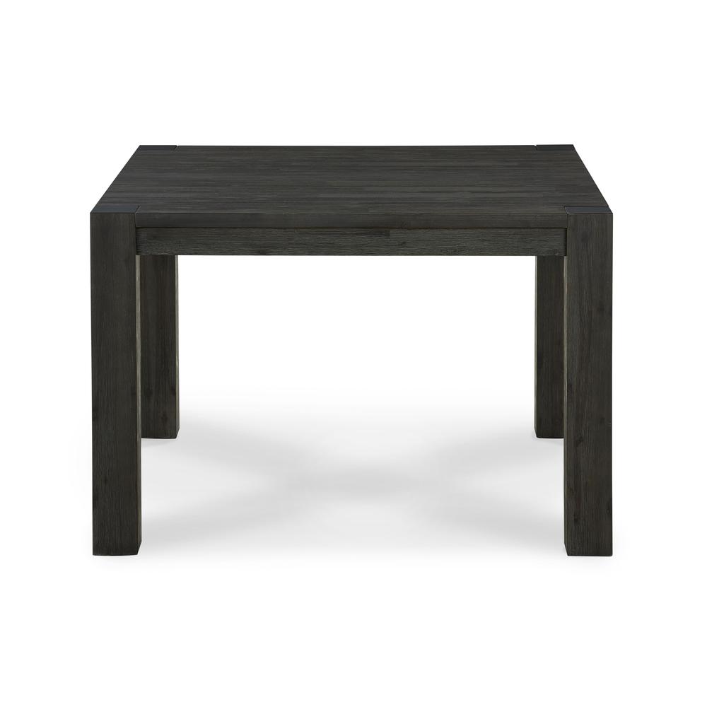 Meadow Solid Wood Square Counter Table in Graphite. Picture 5