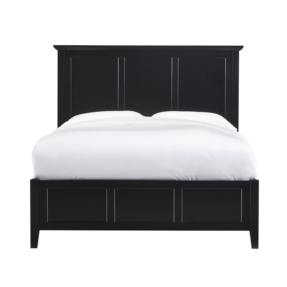 Paragon Four Drawer Wood Storage Bed in Black. Picture 6