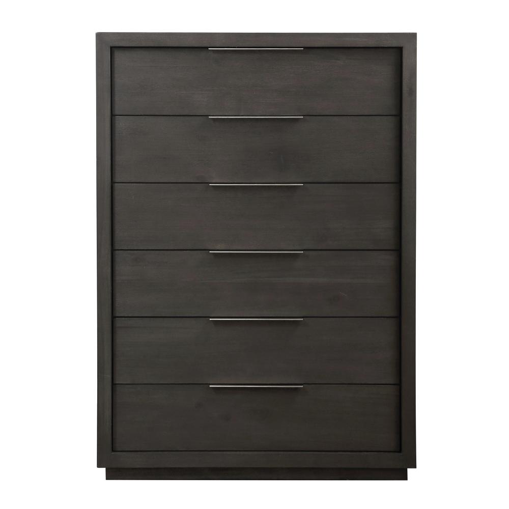 Oxford Six Drawer Chest in Basalt Grey (2024). Picture 3