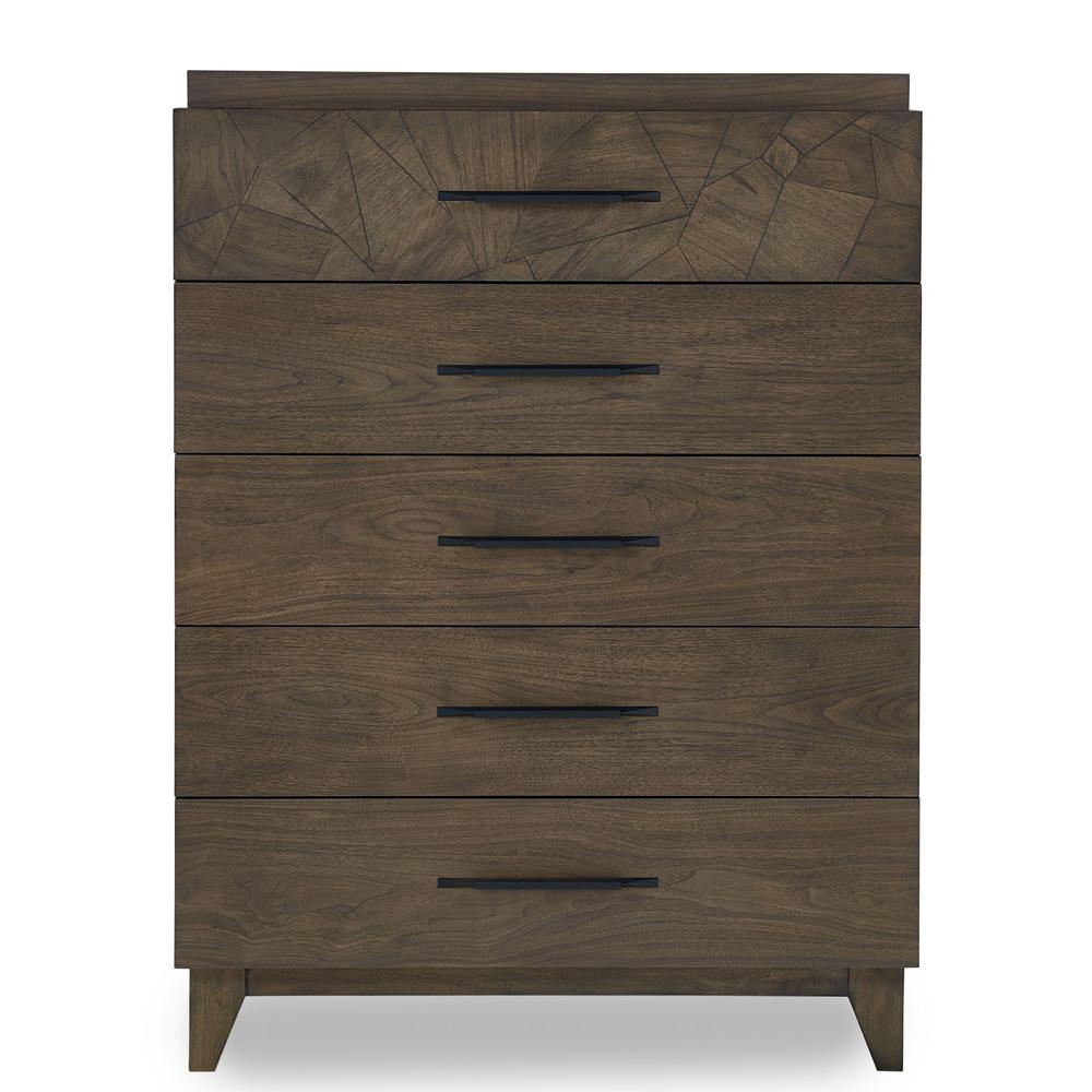 Broderick Five-Drawer Chest  in Wild Oats Brown (2024). Picture 5