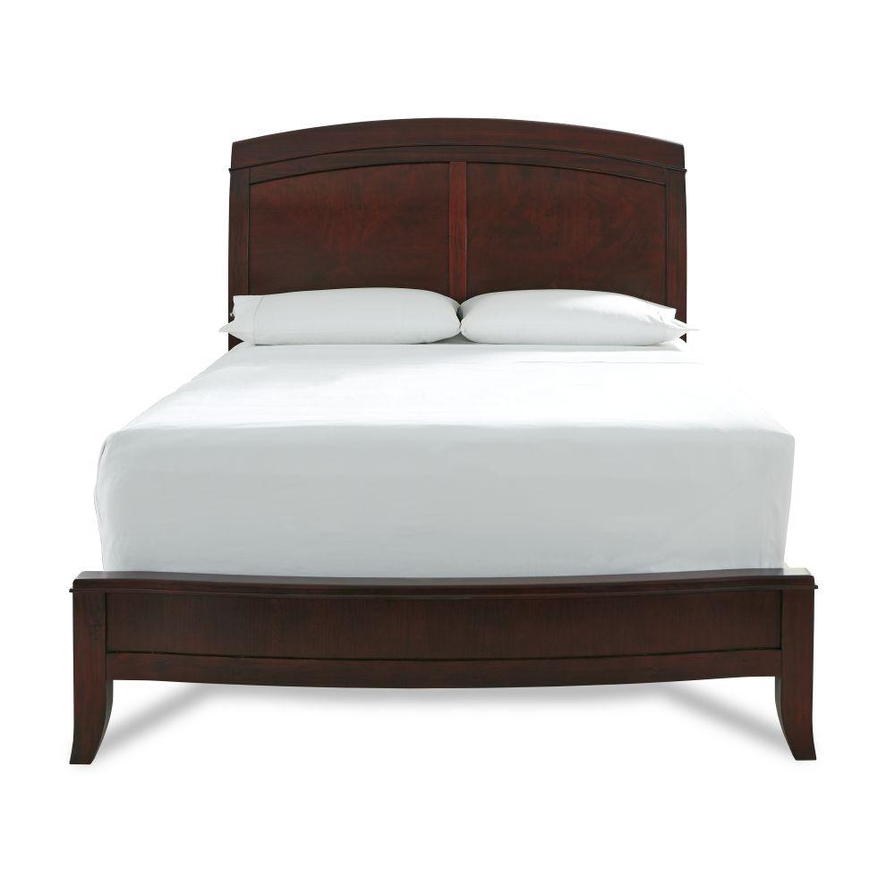 Brighton Wood Sleigh Bed in Cinnamon. Picture 6