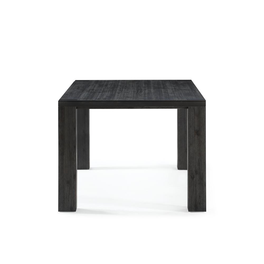 Meadow Solid Wood Rectangle Table in Graphite. Picture 7