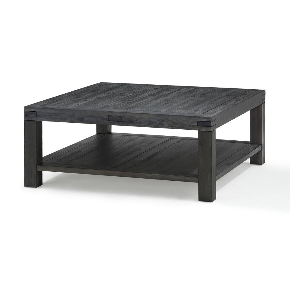 Meadow Solid Wood Coffee Table in Graphite. Picture 4