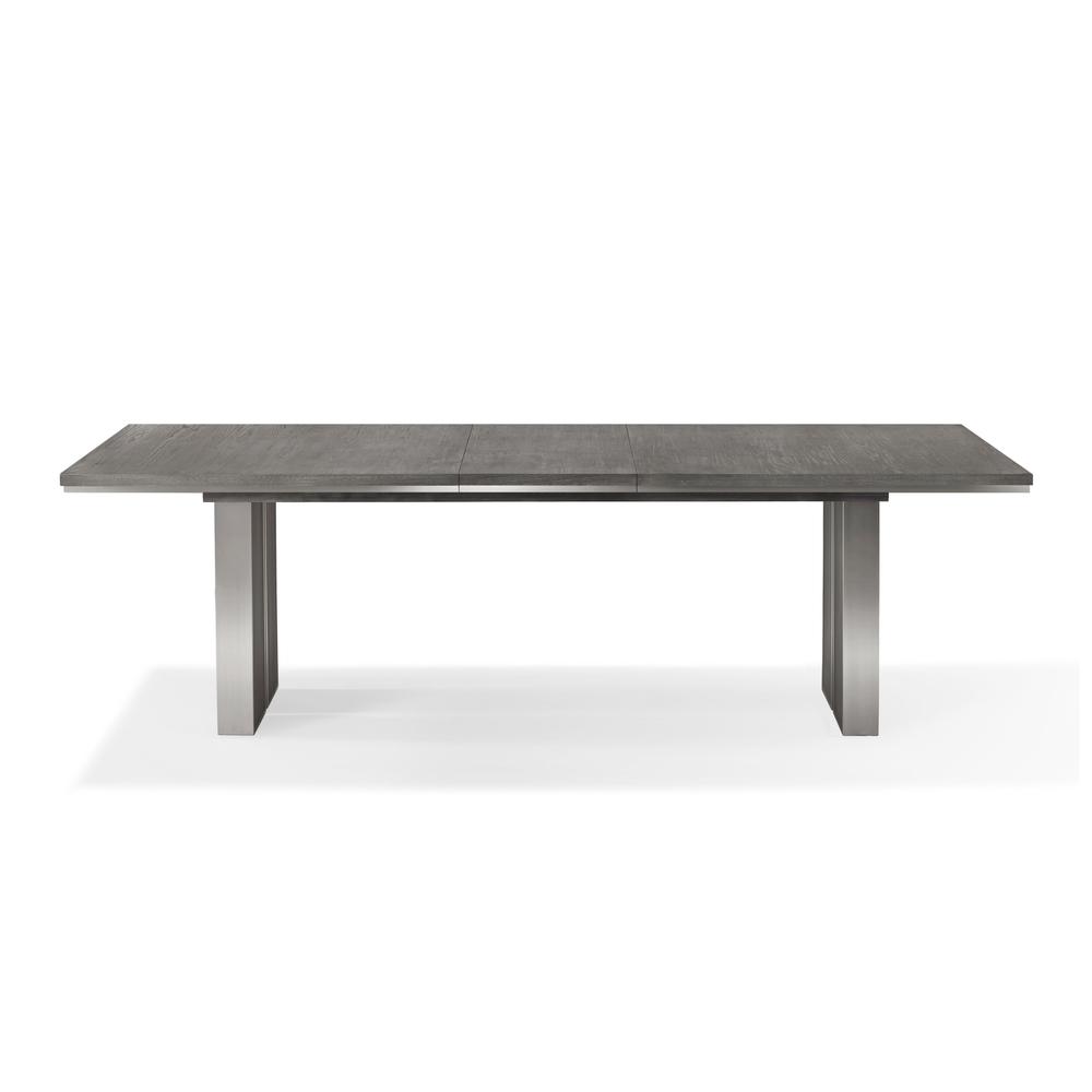 Plata Extension Dining Table in Thunder Grey. Picture 10