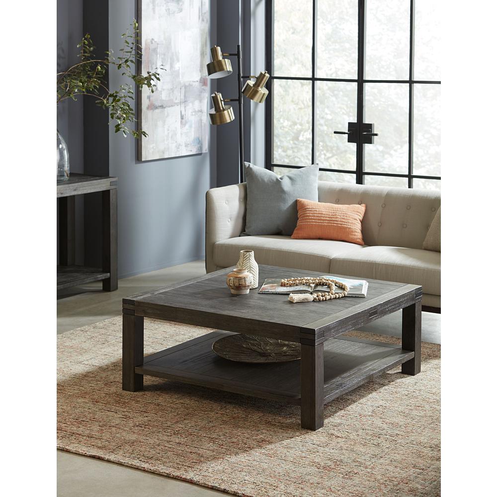 Meadow Solid Wood Coffee Table in Graphite. Picture 1