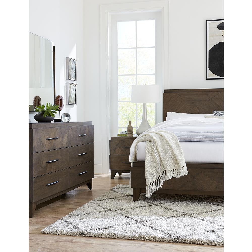 Broderick Six-Drawer Dresser  in Wild Oats Brown (2024). Picture 4
