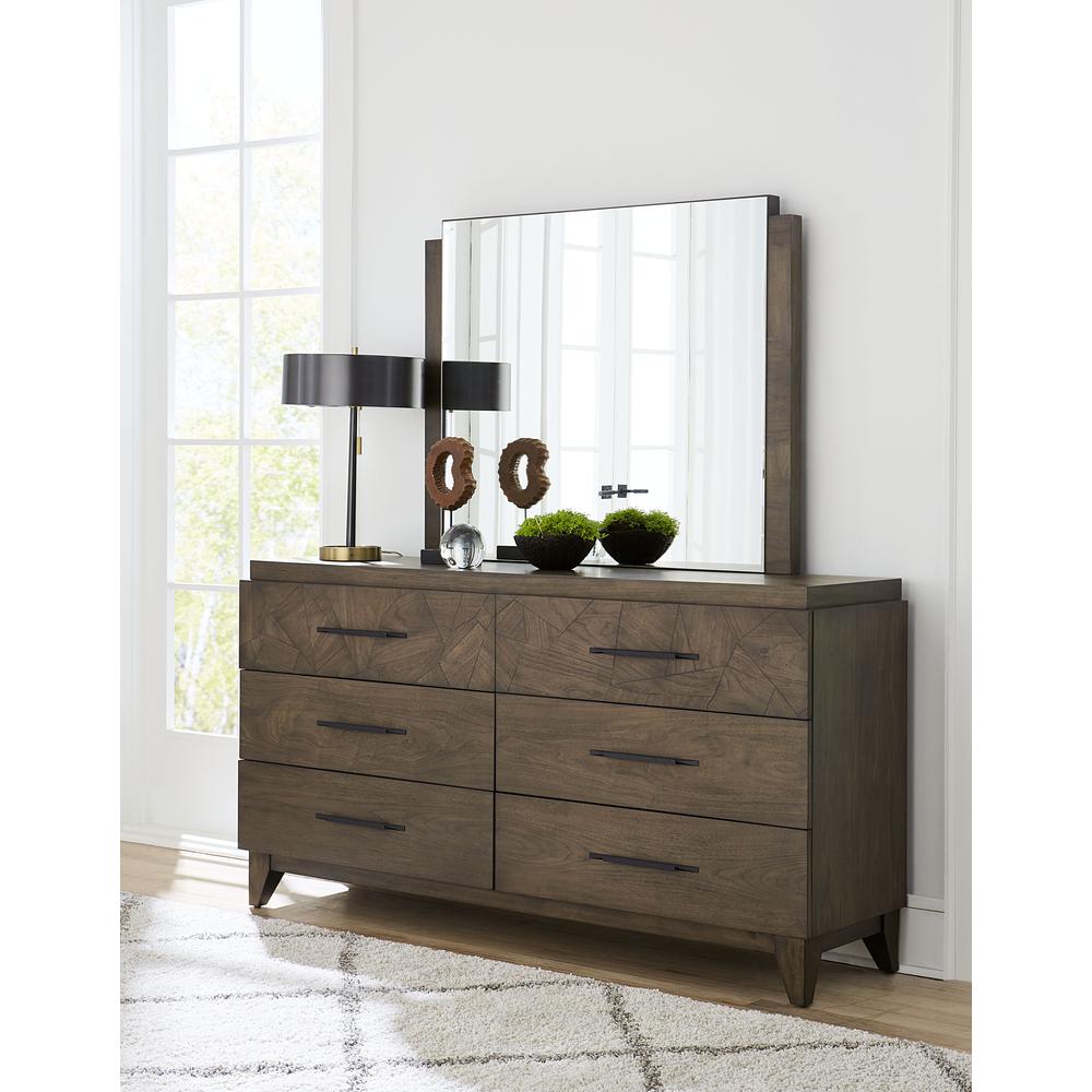 Broderick Six-Drawer Dresser  in Wild Oats Brown (2024). Picture 2
