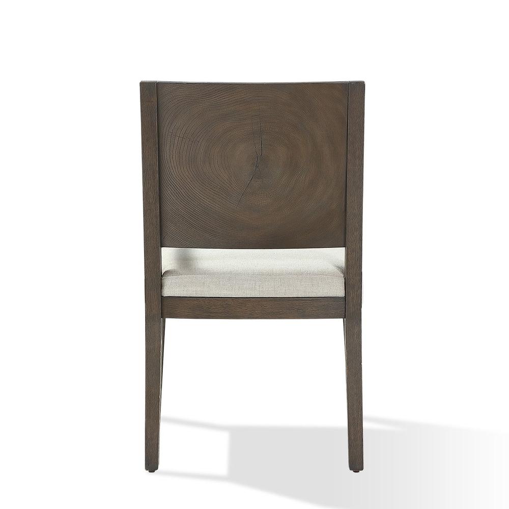 Oakland Wood Arm Chair in Brunette. Picture 7