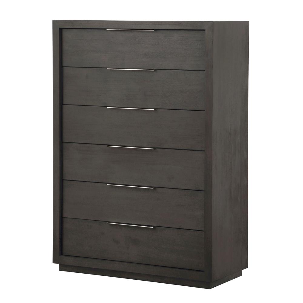 Oxford Six Drawer Chest in Basalt Grey (2024). Picture 2