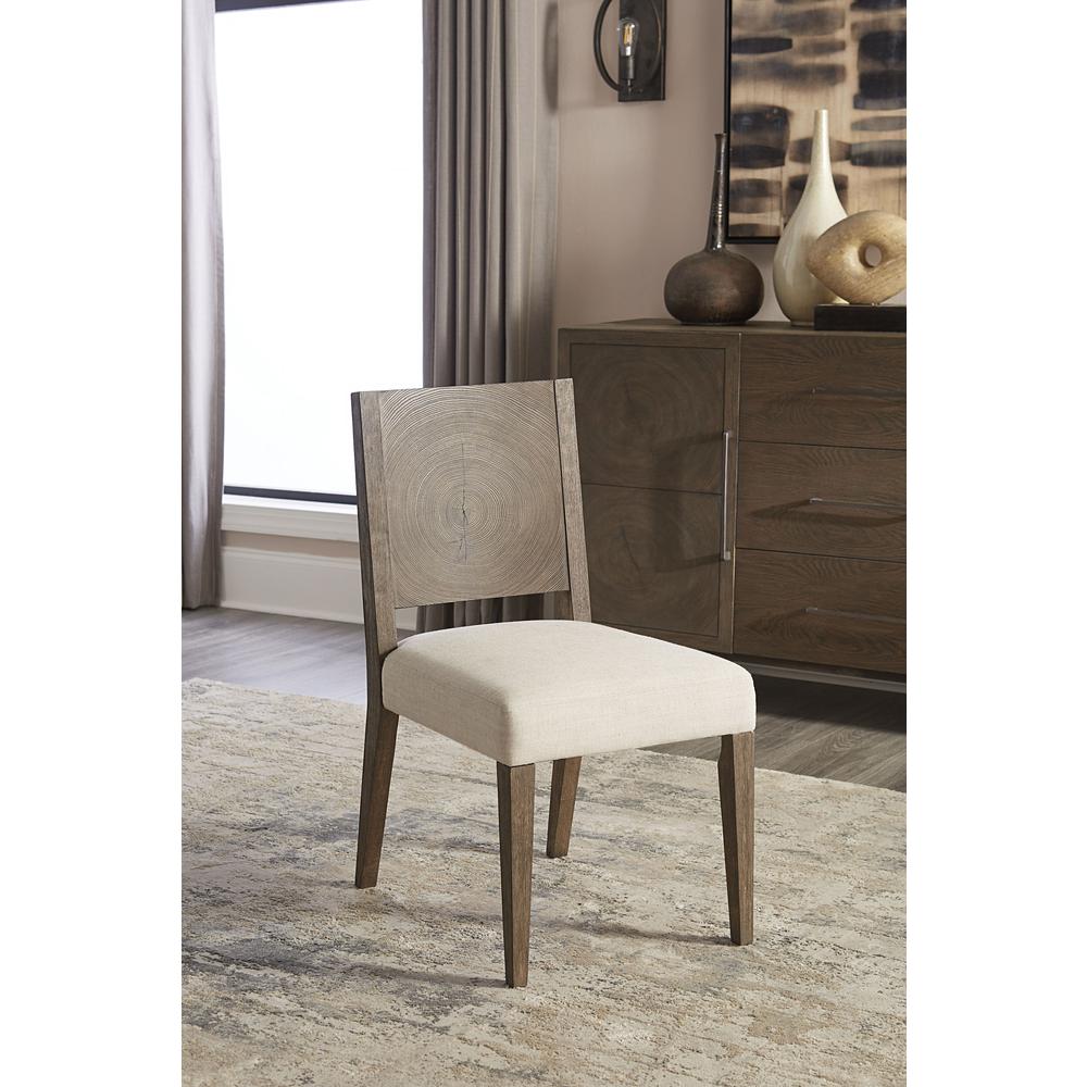 Oakland Wood Side Chair in Brunette. Picture 1