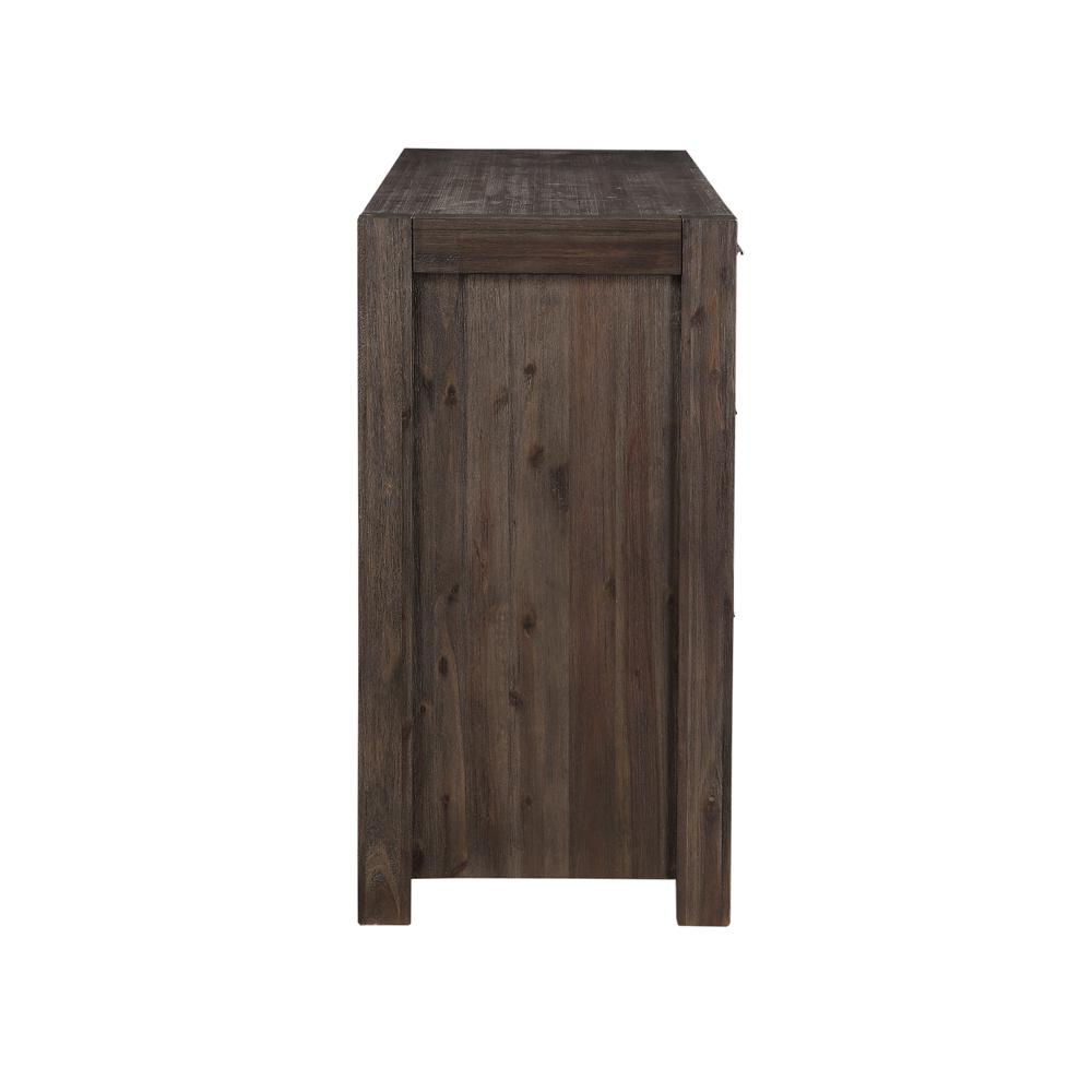Savanna Seven Drawer Solid Wood Dresser in Coffee Bean (2024). Picture 7