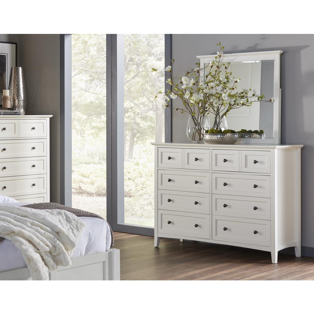 Paragon Eight Drawer Dresser in White (2024). Picture 1