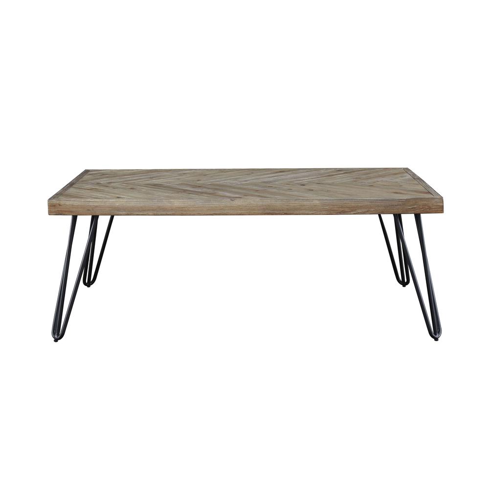 Everson Solid Fir Coffee Table in Sand Dollar. Picture 6