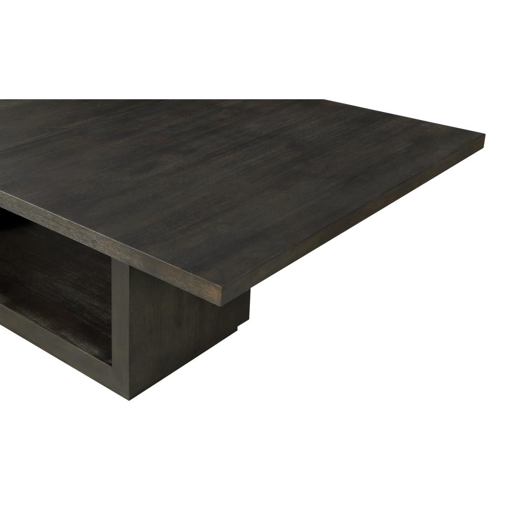 Oxford Rectangular Dining Table in Basalt Grey. Picture 7