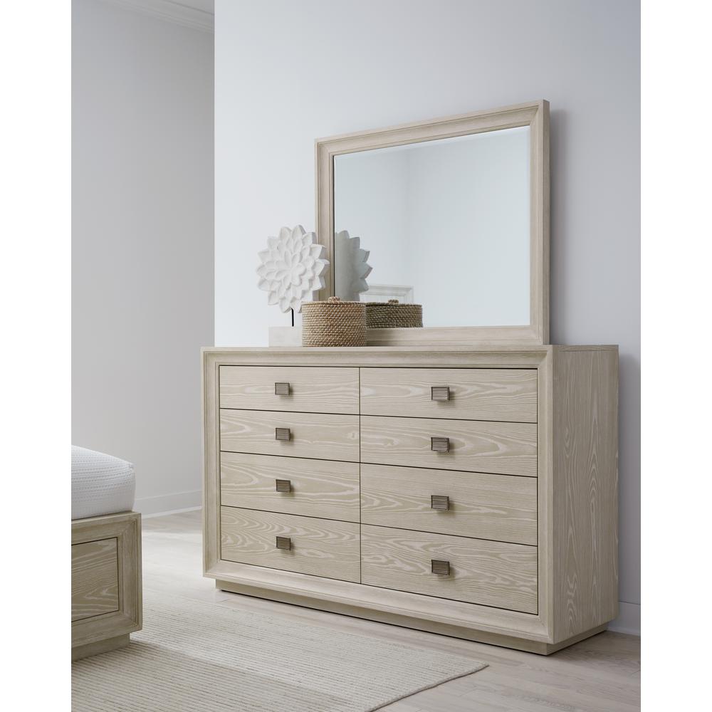 Maxime Eight Drawer Dresser in Ash. Picture 2