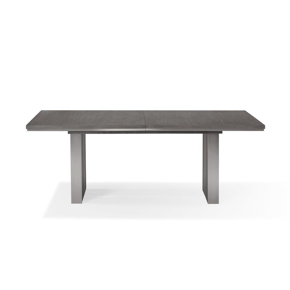 Plata Extension Dining Table in Thunder Grey. Picture 9