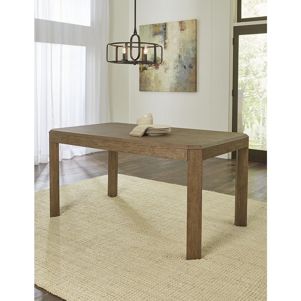 Acadia Dining Table in Toffee. Picture 1