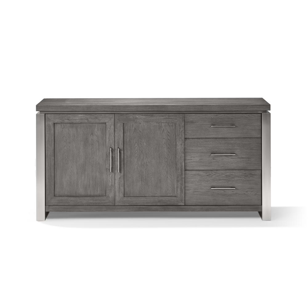 Plata Sideboard in Thunder Grey. Picture 6
