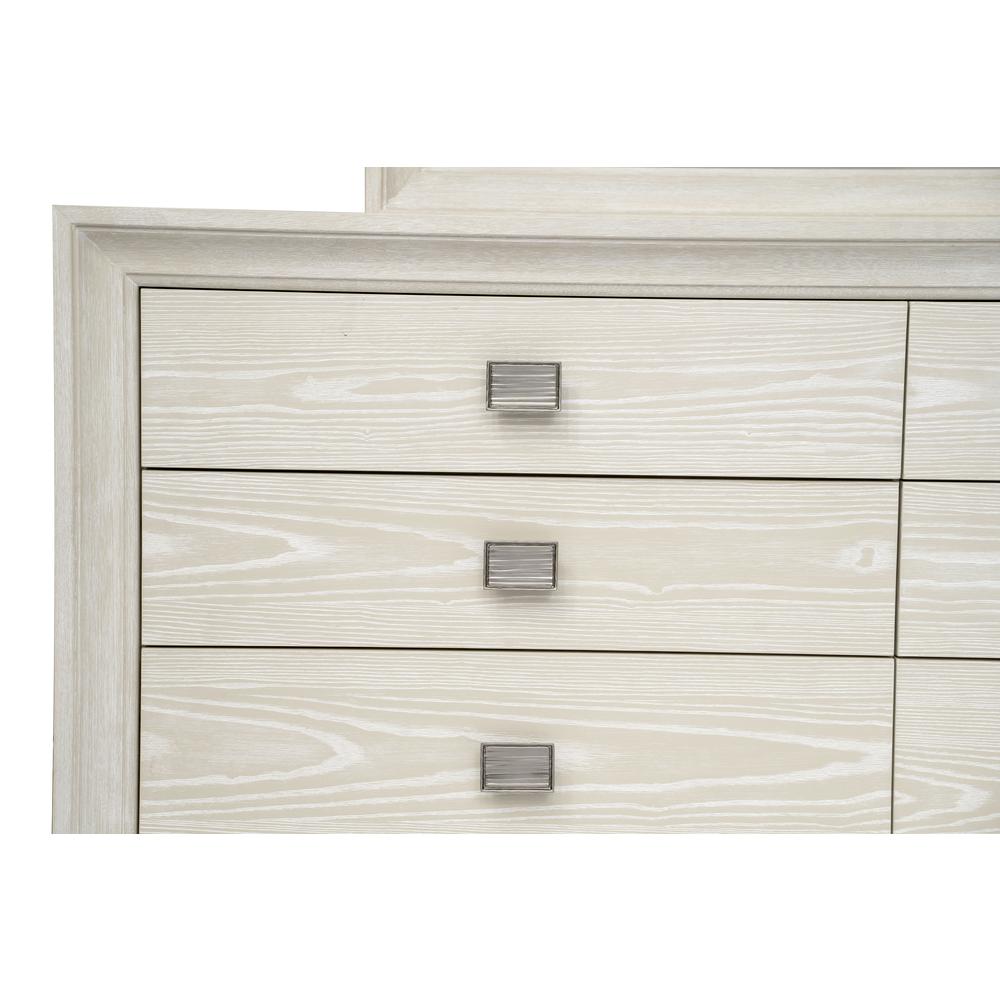 Maxime Eight Drawer Dresser in Ash. Picture 11