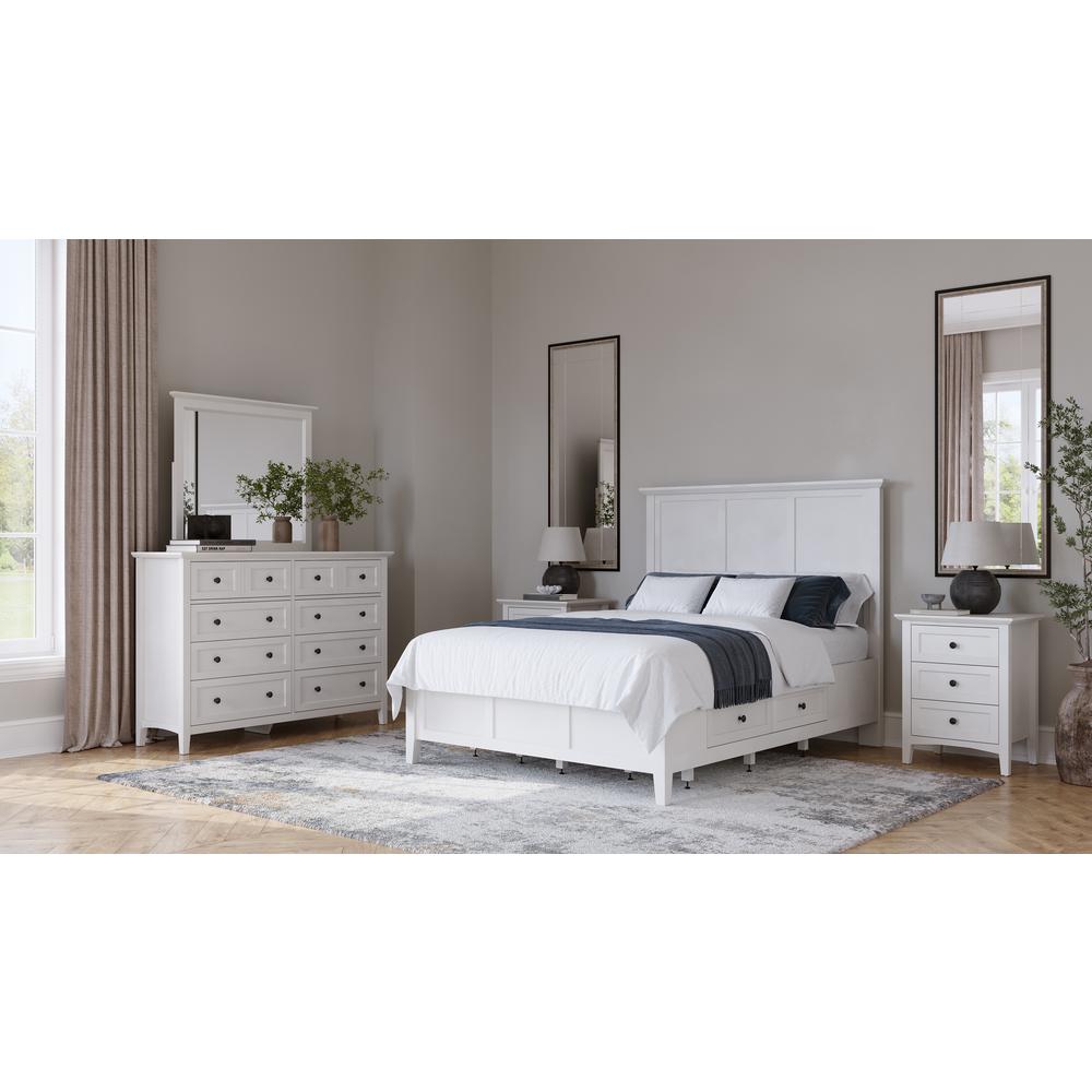 Grace Eight Drawer Dresser in Snowfall White (2024). Picture 14