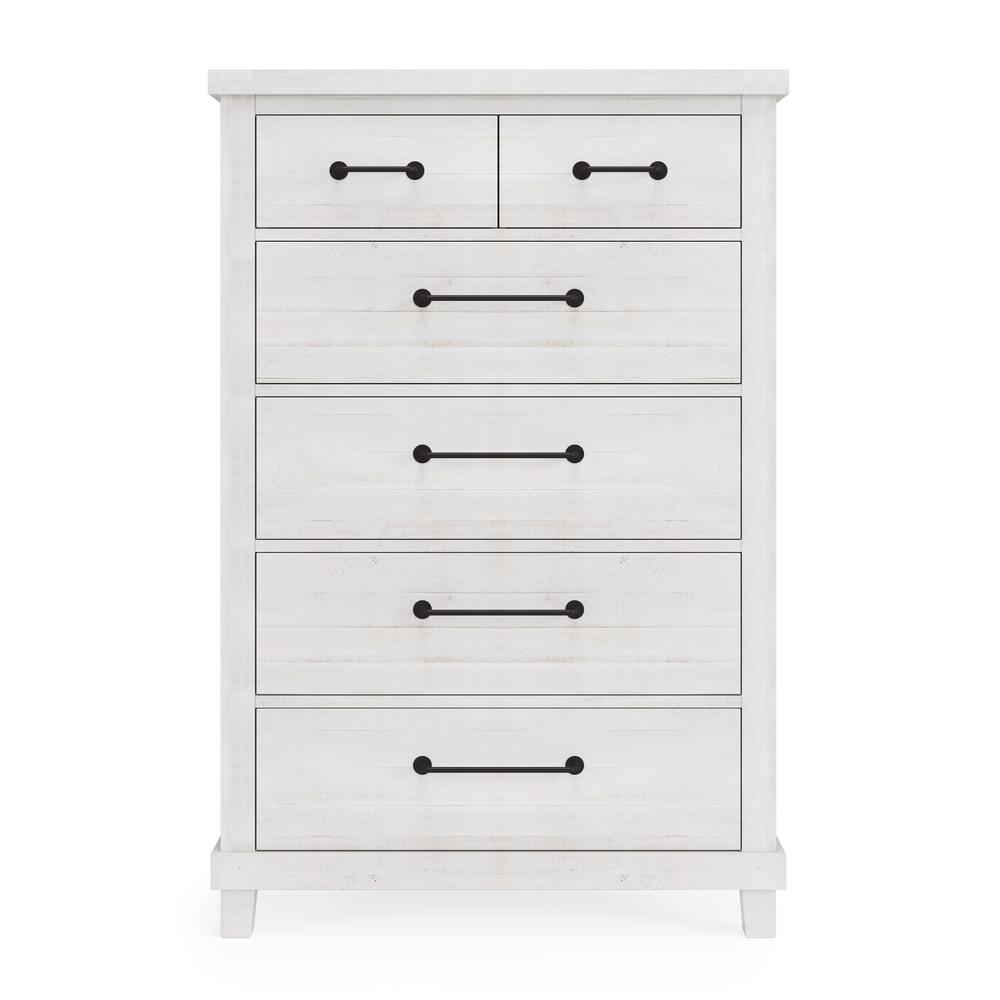 Yosemite Solid Wood Chest in Rustic White (2024). Picture 3