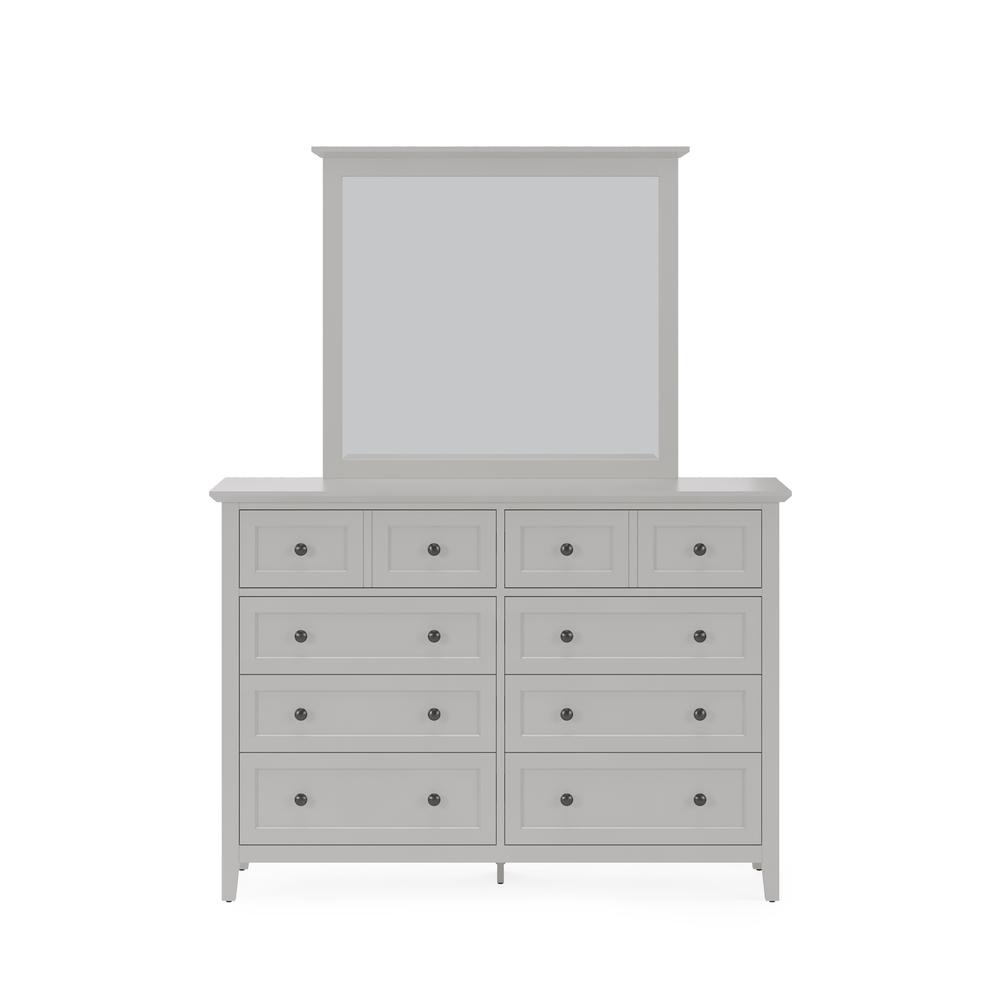 Grace Eight Drawer Dresser in Elephant Gray (2024). Picture 9