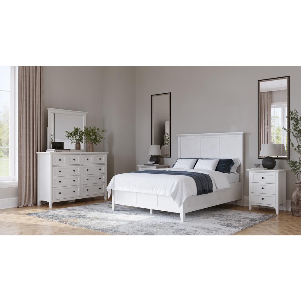 Grace Eight Drawer Dresser in Snowfall White (2024). Picture 15