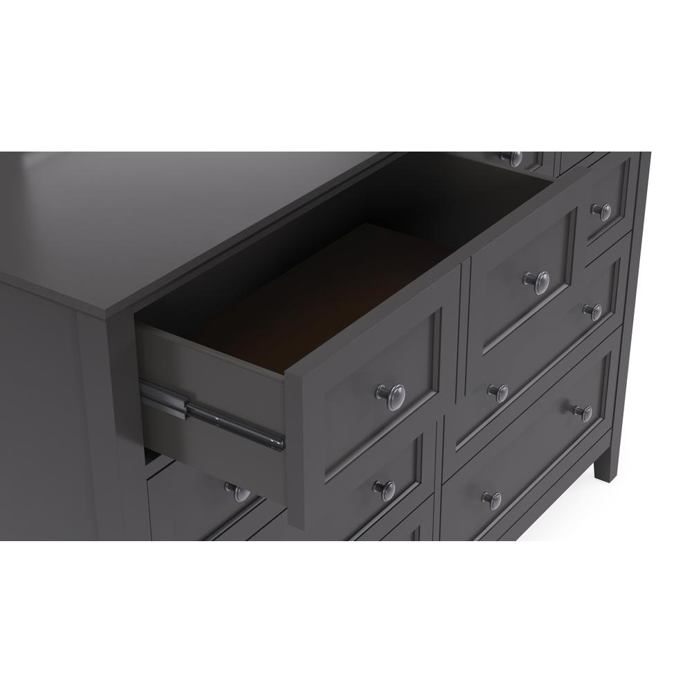 Grace Eight Drawer Dresser in Raven Black (2024). Picture 2