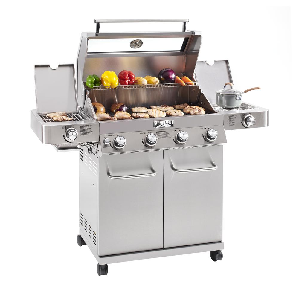 35633 Stainless Infrared Gas Grill. Picture 4