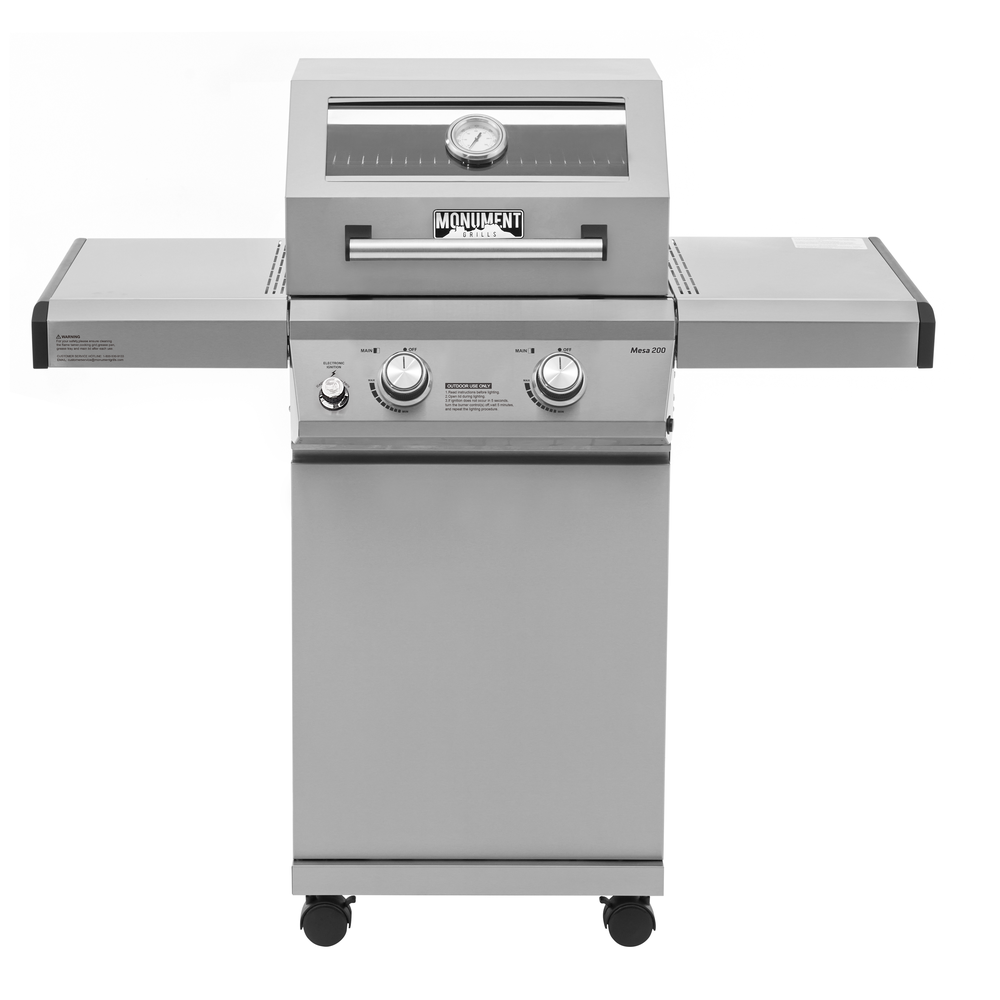 Mesa 200 - Stainless 2 Burner Propane Gas Grill. Picture 1
