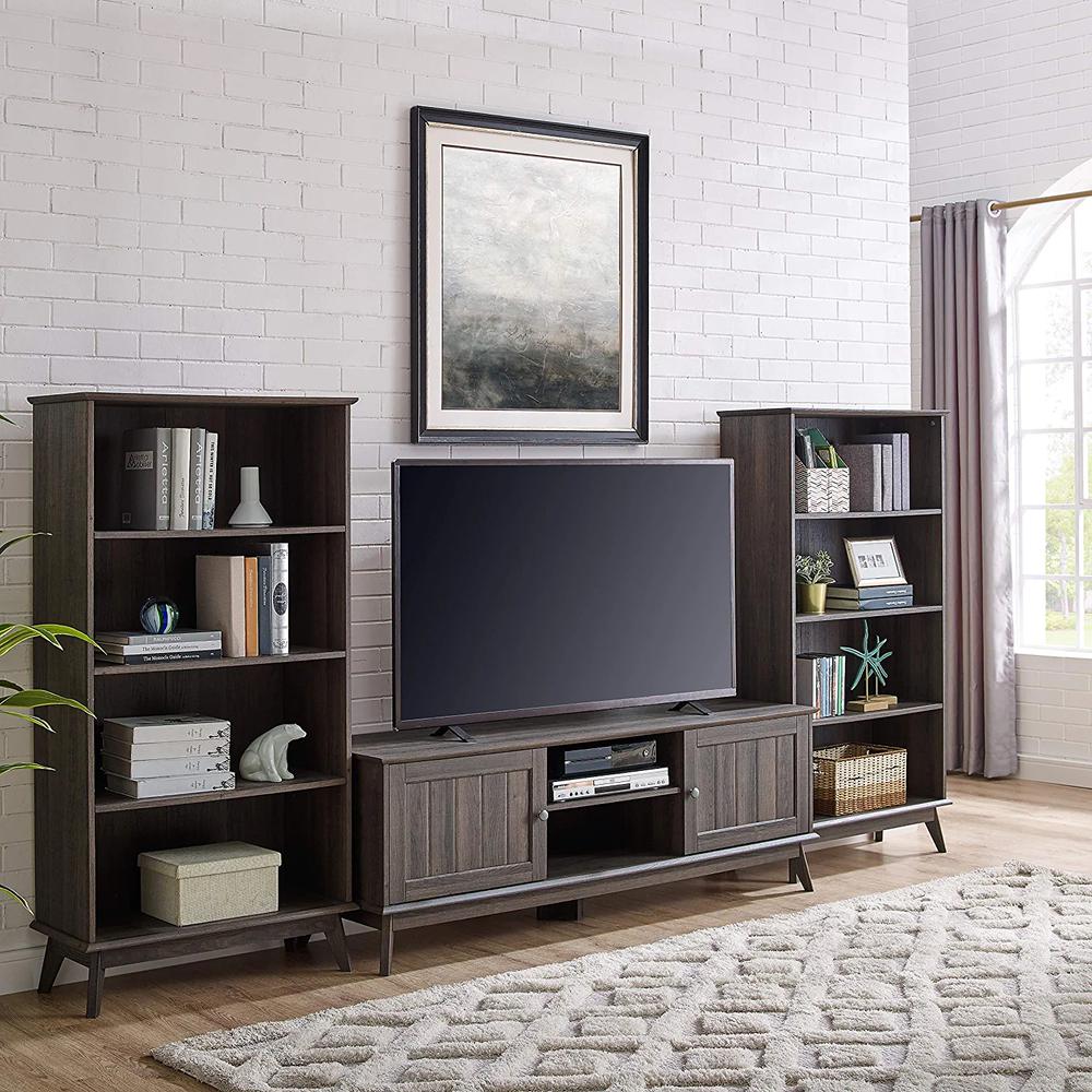Newport Series Modern TV Media Console Stand Entertainment Center. Picture 2