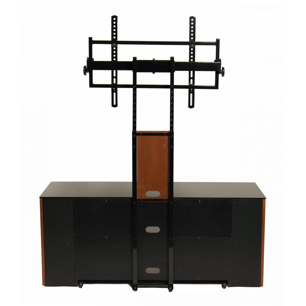 Versatile TV Stand with Multimedia Storage Cabinet for Up to 90″ TV. Picture 2