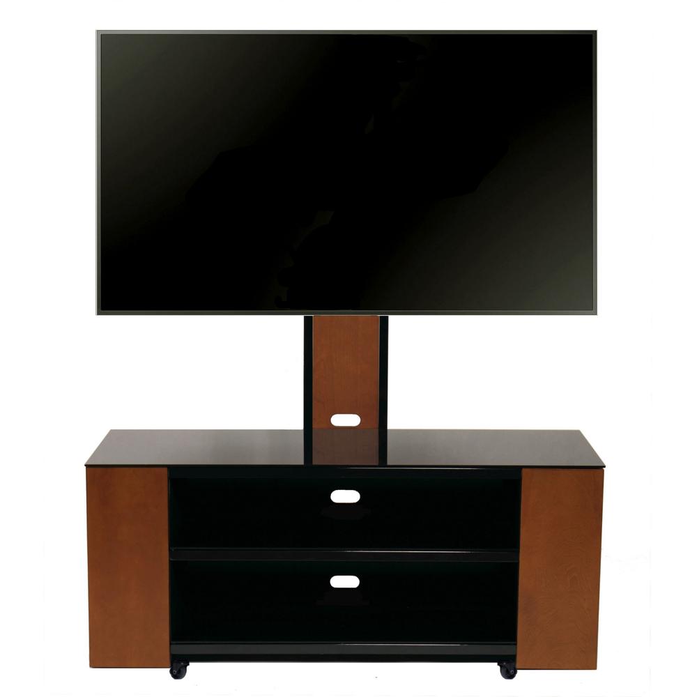 Versatile TV Stand with Multimedia Storage Cabinet for Up to 90″ TV. Picture 4