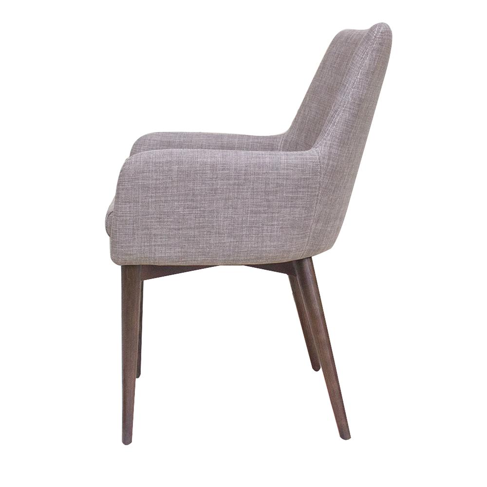 Fritz Arm Dining Chair - Light Grey. Picture 17
